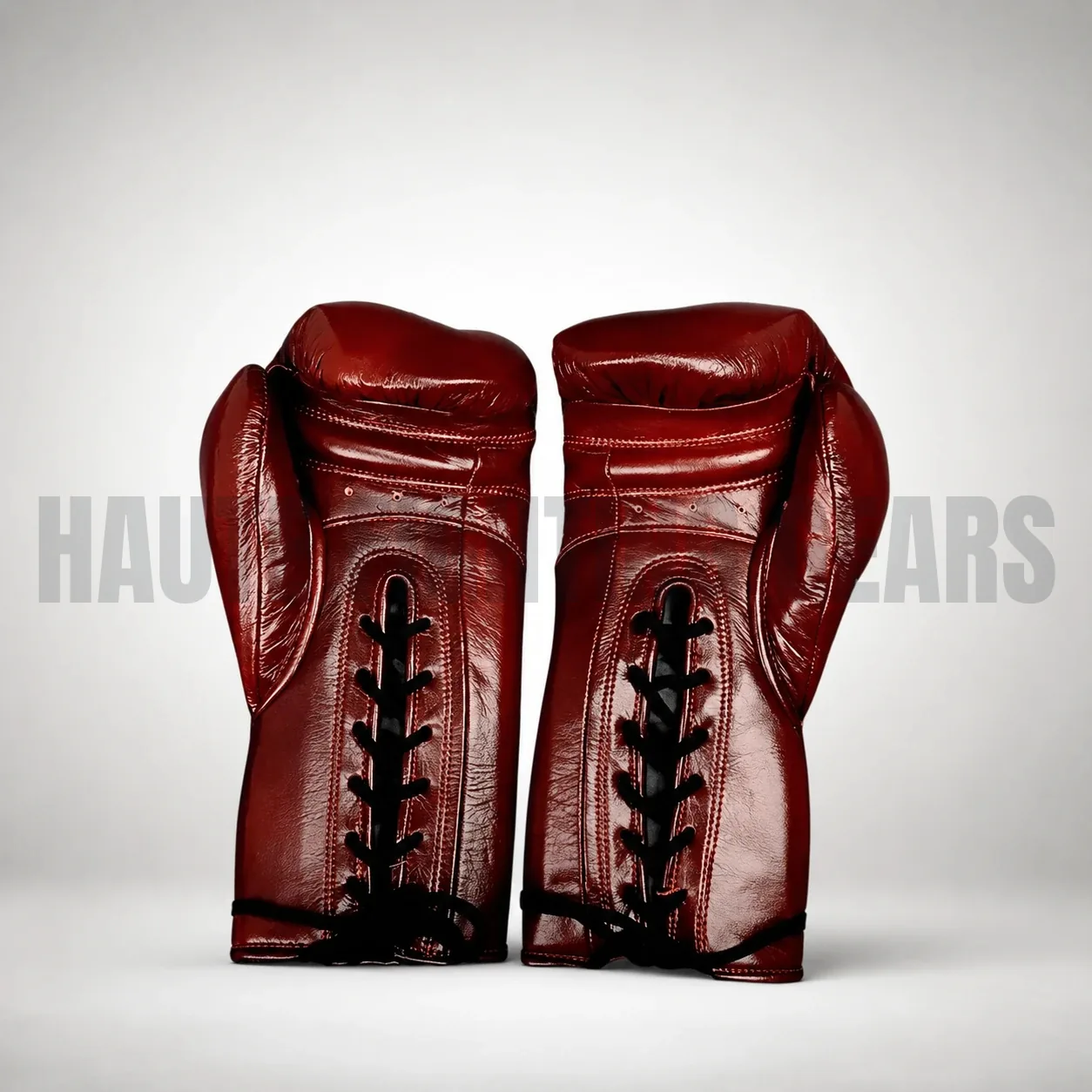 Custom boxing gloves in premium cowhide leather — Haute Fighting Gears